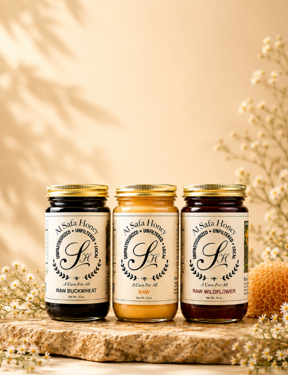 Al Safa Honey jars